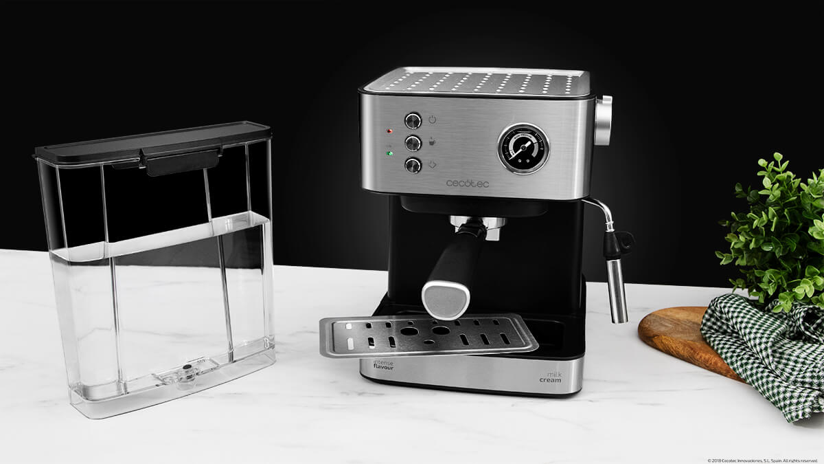 Cafetera Cecotec Power Espresso 20 Barista Compact 1465W 1,8L 20
