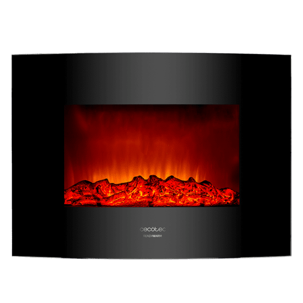 Chimenea Electrica Decorativa De Pared Ready Warm 2600 Curved Flames - 5366 - Imagen 2