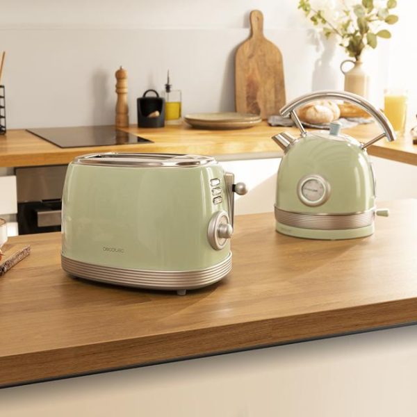 Tostador Toast&Taste 800 Vintage Light Green - 3209 - Imagen 2