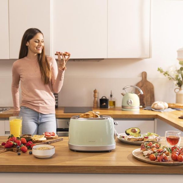 Tostador Toast&Taste 800 Vintage Light Green - 3209 - Imagen 3