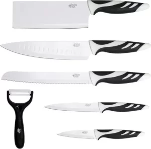 Set 6 Cuchillos Swiss Blanco - 1023