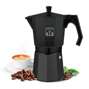 Cafetera Italiana Cumbia Mokclassic 1200 Black - 1669