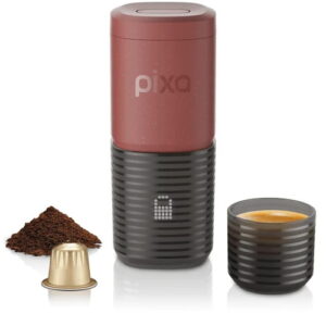 Máquina De Expresso Portátil A Batería Wacaco Pixapresso Rojo Toscano